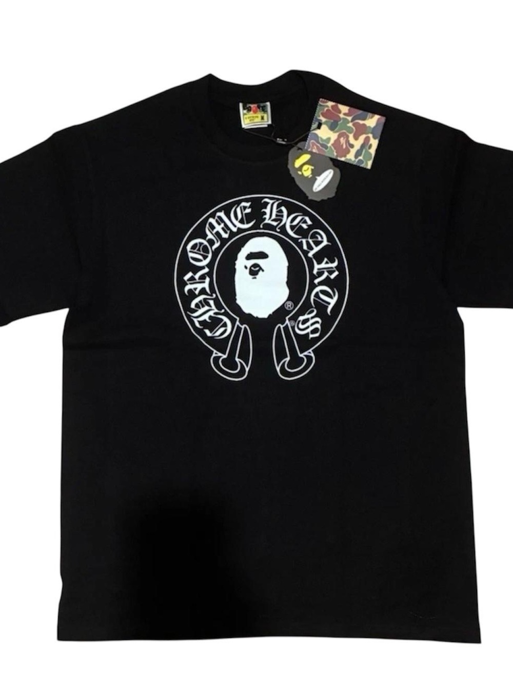 Brand New BAPE x Chrome Hearts Men’s T-shirt 'Black’